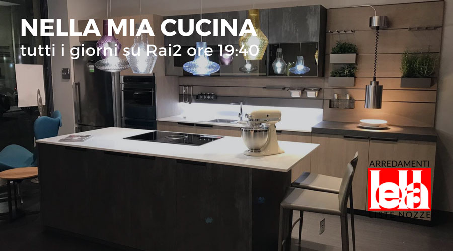 "Nella mia cucina" ogni sera su Rai2 con Scavolini e Carlo Cracco